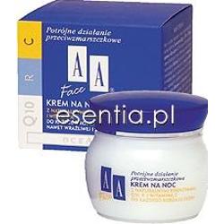 AA Cosmetics AA Q10RC 30+ Krem na noc 50 ml
