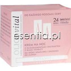 AA Cosmetics AA Oligovital 20+ Krem na noc 50 ml