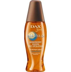 Dax Cosmetics Sun Kokosowy olejek do opalania ze złocistym pyłem SPF 6 150 ml