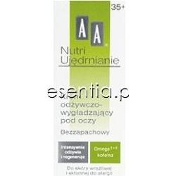 AA Cosmetics Nutri Ujędrnianie 35+ Krem odżywczo - wygładzający pod oczy bezzapachowy 15 ml