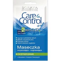 Soraya  Care & Control Maseczka oczyszczająco - rozgrzewająca 2 x 7,5 ml