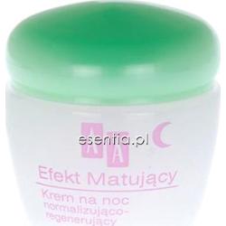 AA Cosmetics Efekt Matujący Krem na noc normalizująco - regenerujący 50 ml
