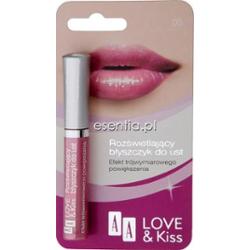 AA Cosmetics Love & Kiss Rozświetlający błyszczyk do ust 7 ml