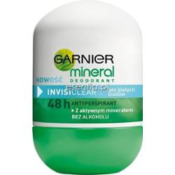 Garnier Deodorant Mineral Invisi Clear Antyperspirant w kulce 50 ml