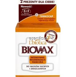 L'Biotica BIOVAX Intensywnie regenerująca maseczka do włosów suchych i zniszczonych 250 ml