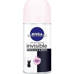 NIVEA  Antyperspirant roll-on Invisible Clear for Black & White 50 ml