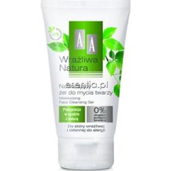 AA Cosmetics  AA Wrażliwa Natura Nawilżający żel do mycia twarzy 150 ml