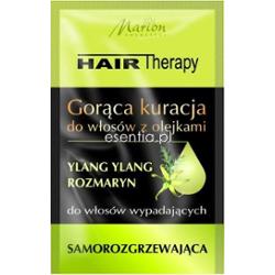 Marion Hair Therapy Gorąca kuracja do włosów z olejkami Rozmaryn i Ylang Ylang 10 ml