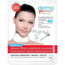 DermoPharma+  Hydrożelowa maska 4D na szyję 