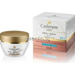 Cashmere Cashmere Care Krem + serum 2w1 na dzień i noc do cery normalnej i mieszanej 35+ 50 ml