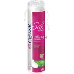 Cleanic  Płatki kosmetyczne - okrągłe Silk Effect op. / 40 szt. lub 100 szt.