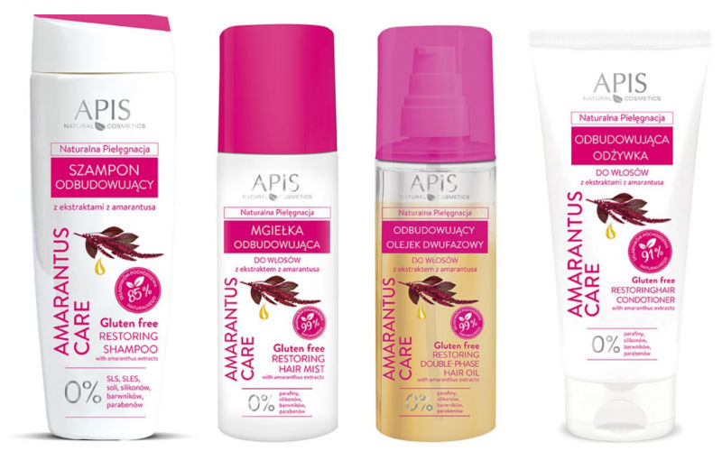 Apis Amarantus Care naturalne kosmetyki do włosów suchych i zniszczonych