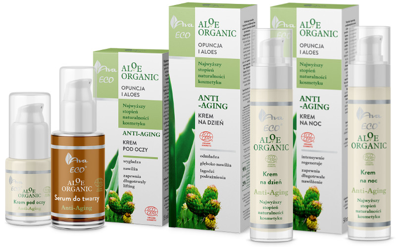 AVA Laboratorium Aloe Organic - nowe ekologiczne kosmetyki