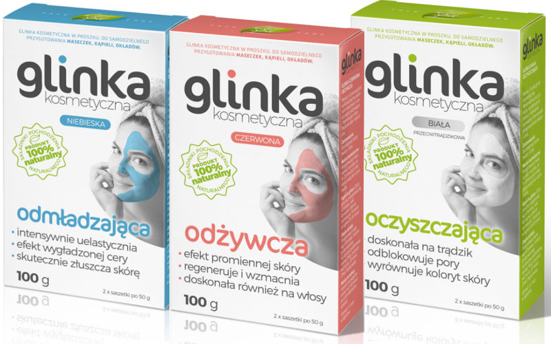 Biomika 100% naturalne glinki kosmetyczne