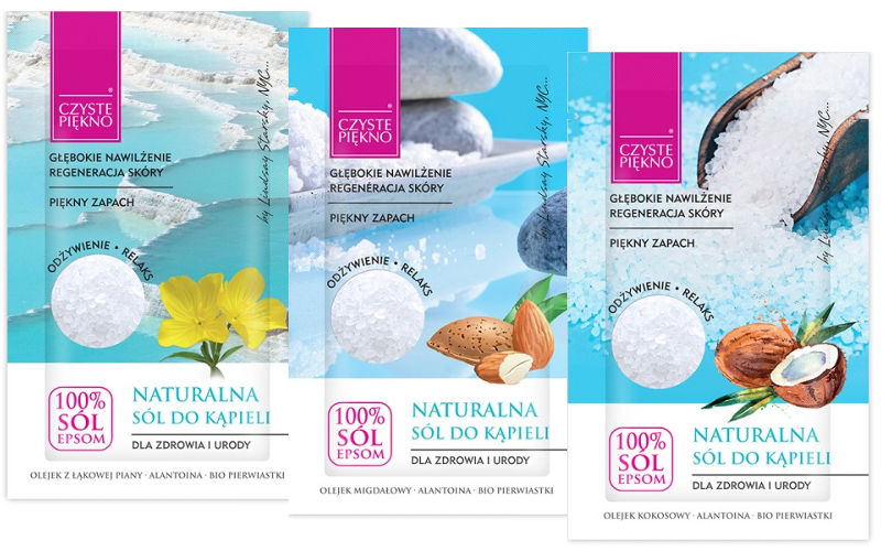 Czyste Piękno sole Epsom do kąpieli i pielęgnacji ciała