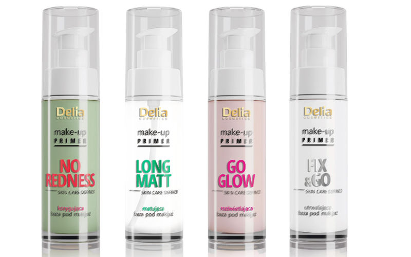 Delia nowe bazy pod makijaż