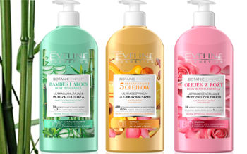 Eveline Botanic Expert Mleczka i olejki do pielęgnacji ciała