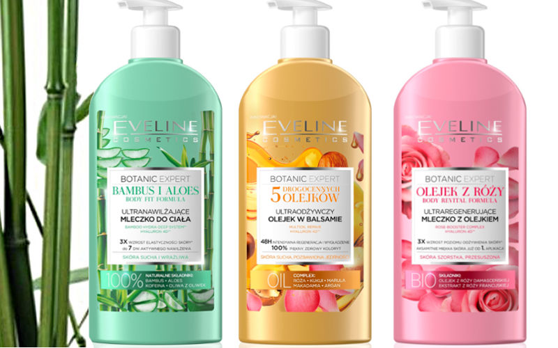 Eveline Botanic Expert Mleczka i olejki do pielęgnacji ciała