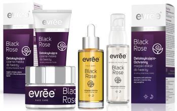 Evree Black Rose kosmetyki o działaniu anti-pollution