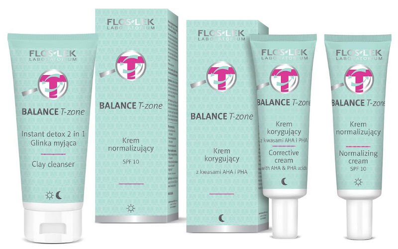 Flos-lek Kosmetyki Balance T-Zone. Jak dbać o cerę mieszaną?