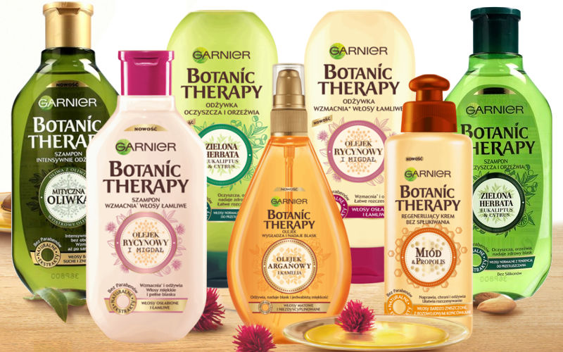 Garnier Botanic Therapy kosmetyki do włosów z ekstraktami roślinnymi