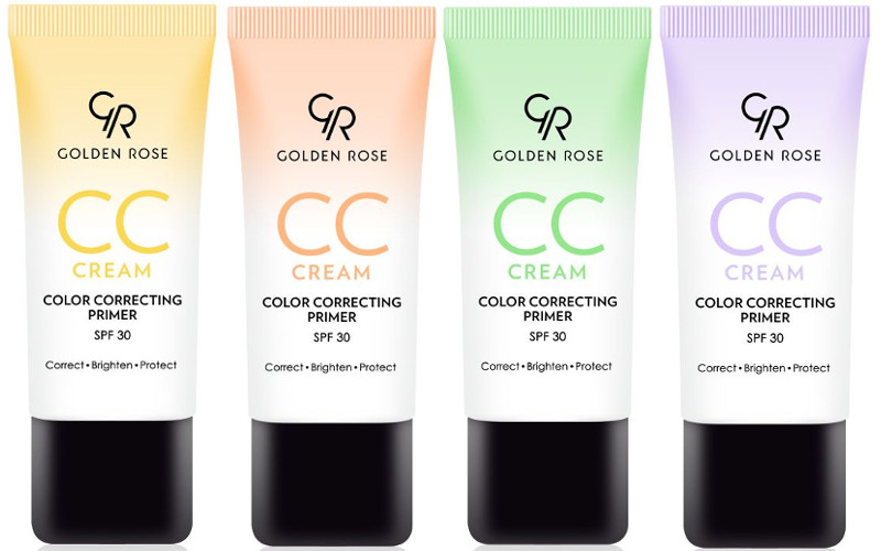 Golden Rose CC Cream - Kremy korygujące do twarzy