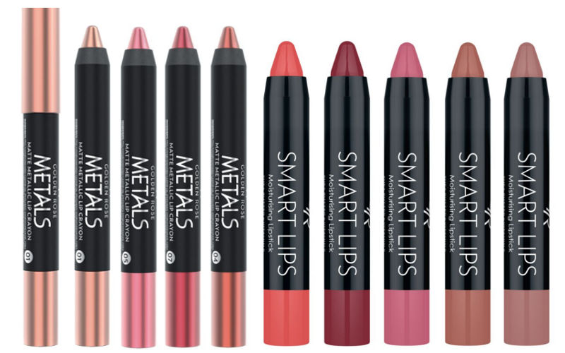 Golden Rose nowe pomadki do ust w kredkach