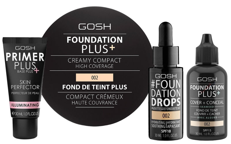 Gosh Foundation Plus nowy podkład w kompakcie