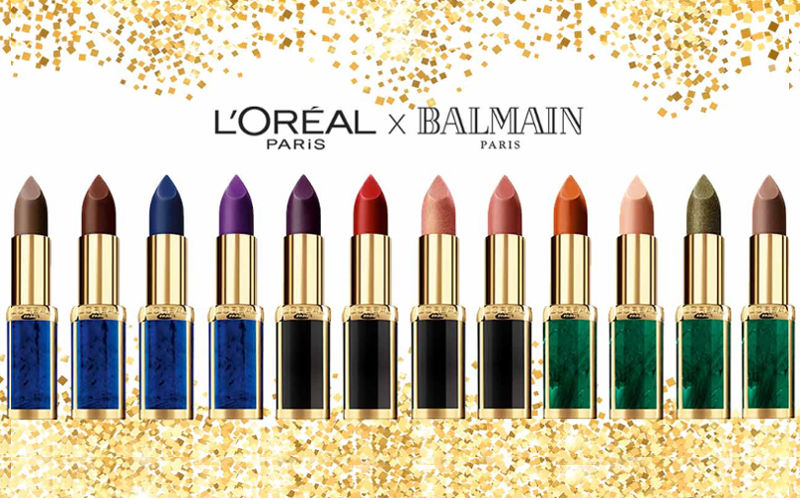 L'Oreal Paris x Balmain limitowana kolekcja pomadek do ust Color Riche