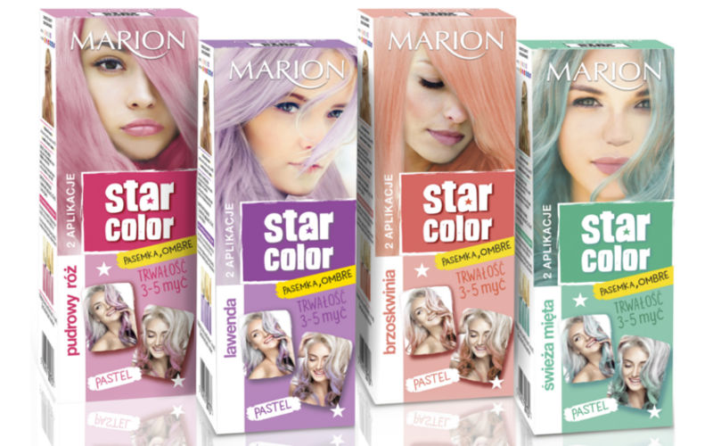 Marion Star Color do kolorowych pasemek i ombre na włosach