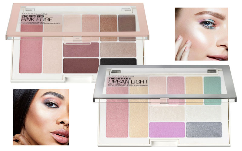 Maybelline The City Kits nowe paletki do makijażu