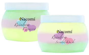 Nacomi Rainbow Tęczowa pianka i mus do ciała
