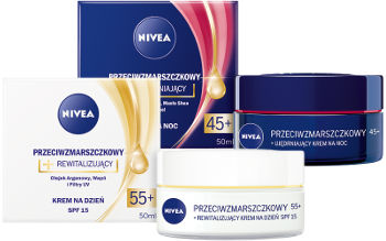 Nivea kremy przeciwzmarszczkowe do twarzy z olejkami
