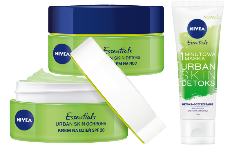 Nivea Urban Skin kosmetyki miejskie do twarzy