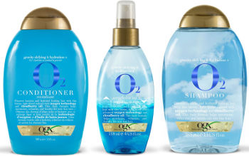 OGX Gravity Dyfing & Hydration O2 kosmetyki dotleniające do włosów