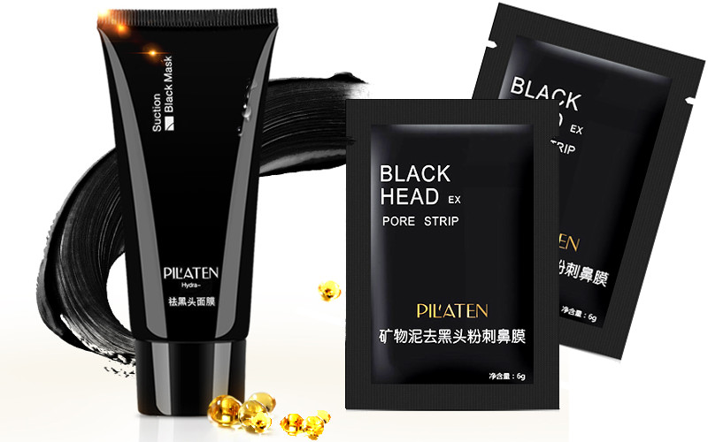 Pilaten Black Mask czarna maska do twarzy