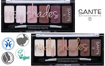 Sante Naturkosmetik Paletki cieni do powiek