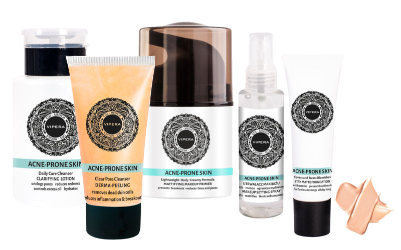 Vipera Cos-Medica kosmetyki pielęgnujące i do makijażu cery trądzikowej