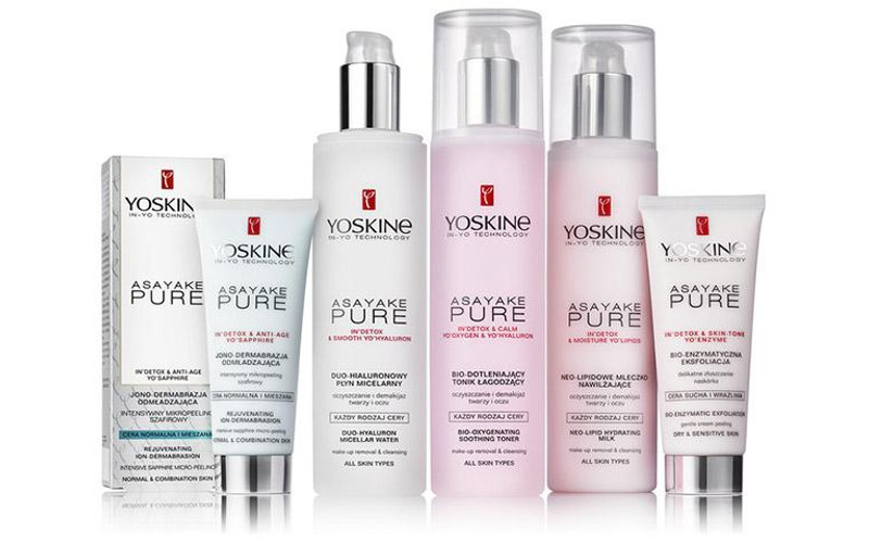 Yoskine ASAYAKE PURE - oczyszczanie dające promienny wygląd