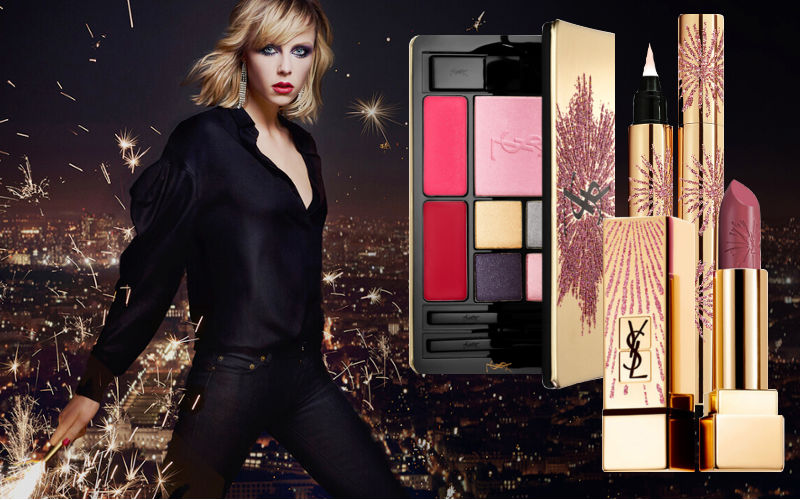 Yves Saint Laurent Dazzling Lights kolekcja świąteczna kosmetyków do makijażu