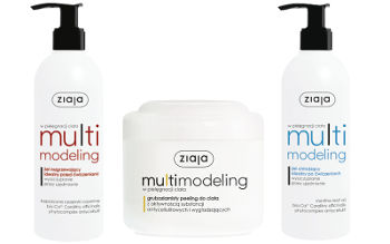 Ziaja Multimodeling kosmetyki ujędrniające przed i po treningu