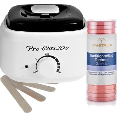 Zestaw podgrzewacz + wosk titanium + szpatuły