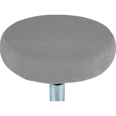 Pokrowiec na taboret frotte szary 30-40cm