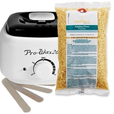 Zestaw podgrzewacz + wosk dropsy midodowy+szpatuły