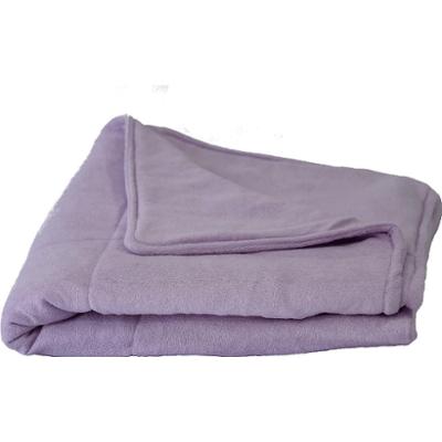 Kołderka zabiegowa frotte wrzosowy 100x180cm