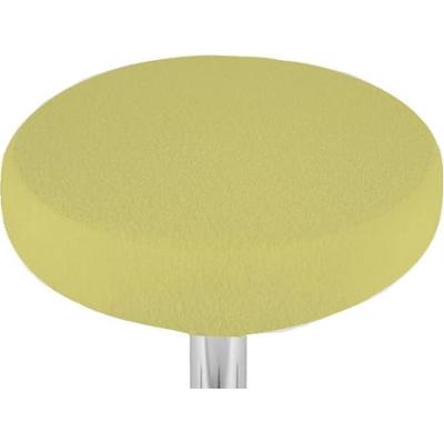 Pokrowiec na taboret frotte kremowy 30-40cm