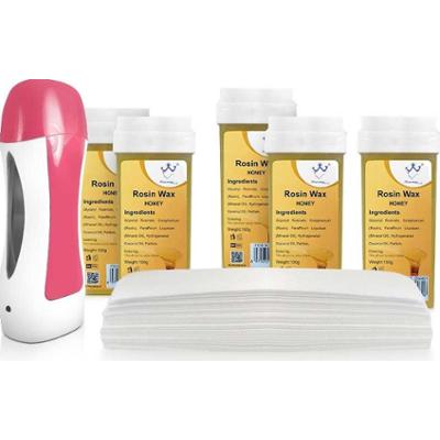 Zestaw do depilacji XL OPTIMA podgrzewacz+5 wosków+paski