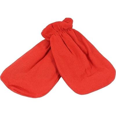 Rękawica kosmetyczna frotte czerwony 1 para