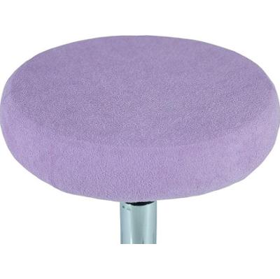 Pokrowiec na taboret frotte wrzosowy 30-40cm