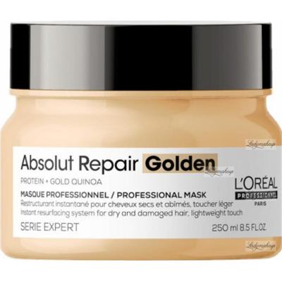 L’Oréal Professionnel - SERIE EXPERT - ABSOLUT REPAIR - GOLDEN - PROFESSIONAL MASK - Złota maska do włosów zniszczonych - 250 ml